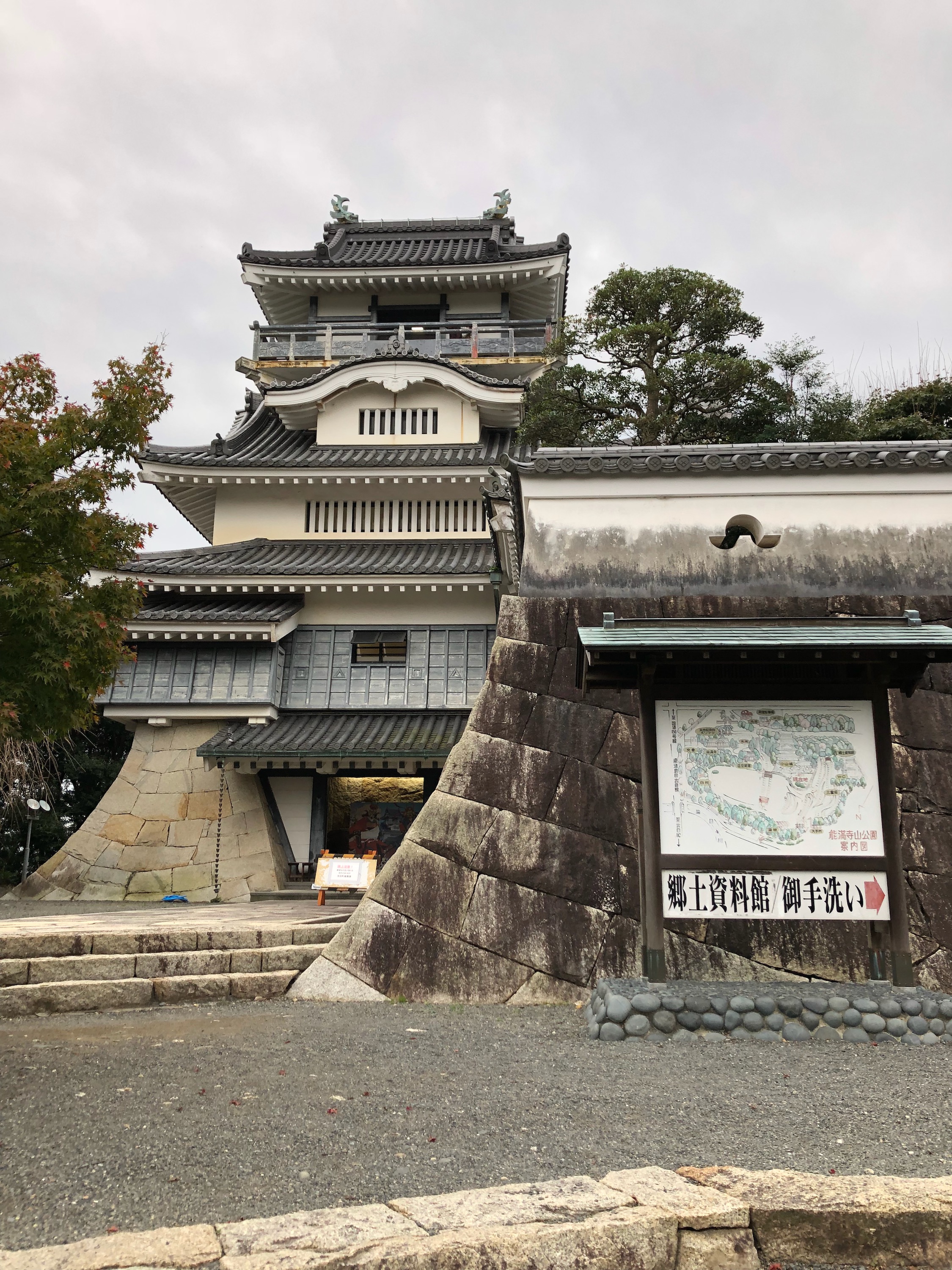 山口サービス日記　御城巡り